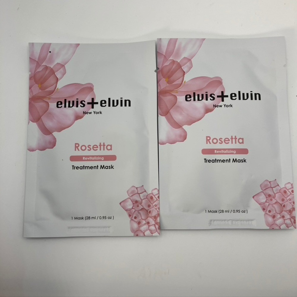 Elvis+Elvin Rosetta Revitalizing Treatment Mask 2 pack New‎ Hydrating Skincare